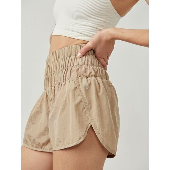 Free People FP MOVEMENT The Way Home Shorts / Clay NEW! - Picture 3 of 7